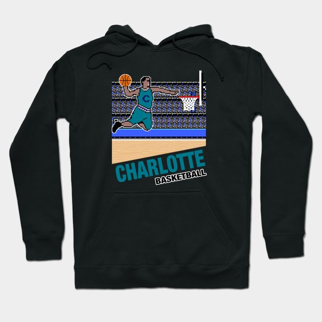 Charlotte Basketball Hoodie by MulletHappens